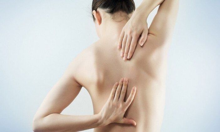 Az osteochondrosis különleges tünetei